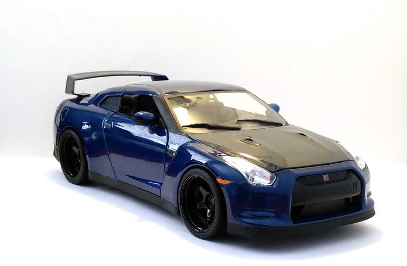 Illustration for article titled Fast & Furious Nissan GT-R (R35) by Jada (1/18)